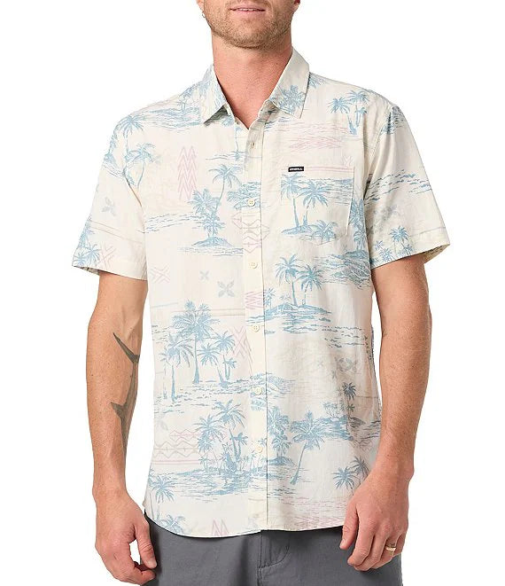 O'Neill Men's Oasis Standard SS Woven Shirt