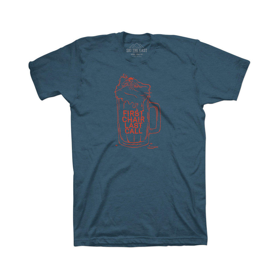 Ski The East First Chair Last Call Tee