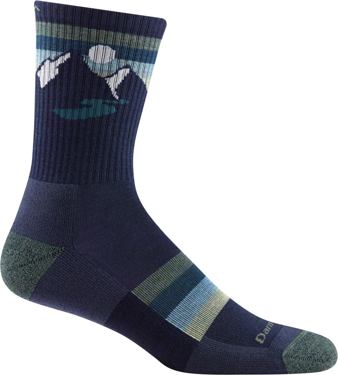 Darn Tough Men's Sunset Ridge Micro Crew Lightweight Cushion
