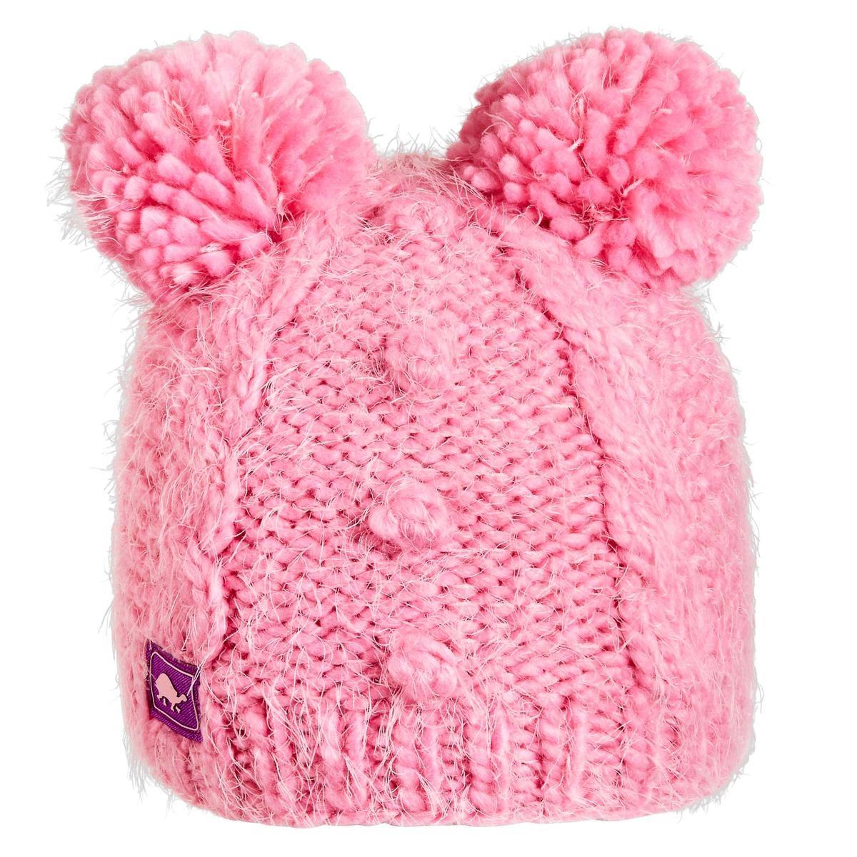 Turtle Fur Kids Fluff Balls Beanie