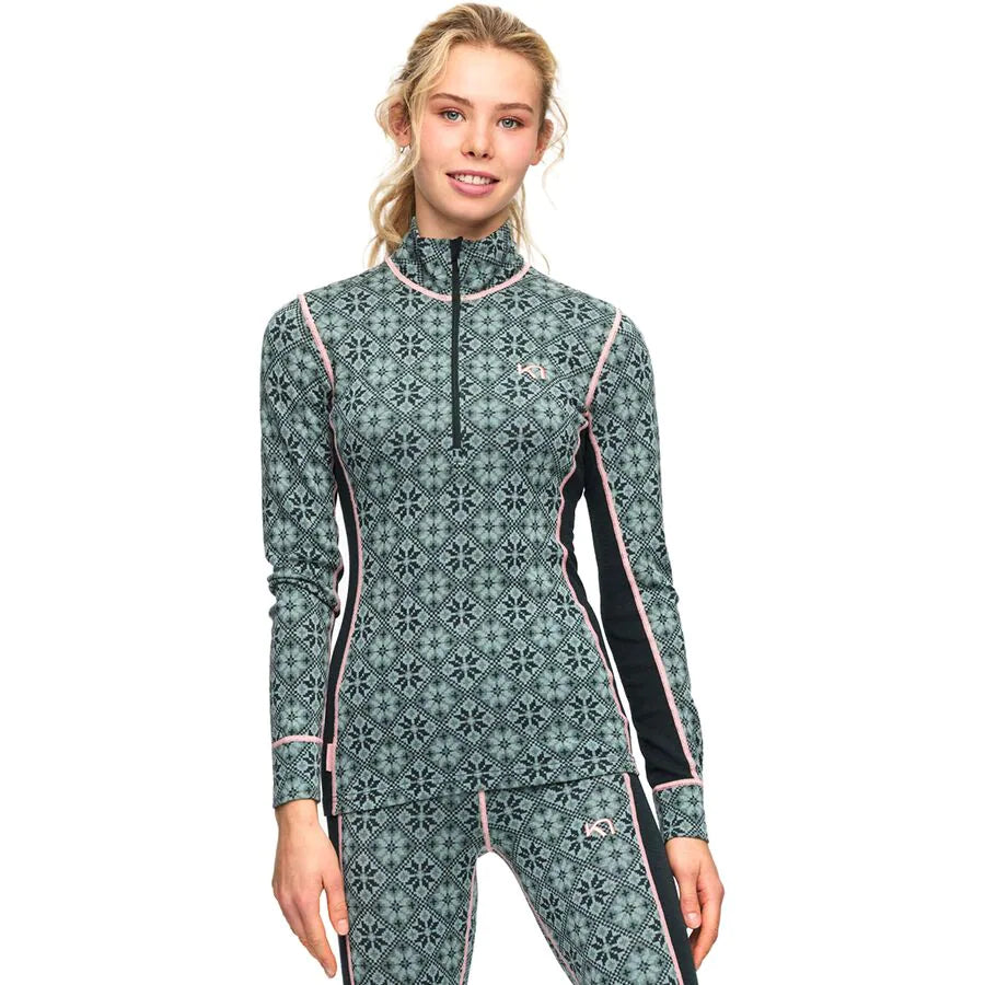 Kari Traa Rose Wool Half Zip
