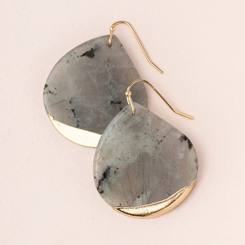 Scout Dipped Stone Teardrop Earring