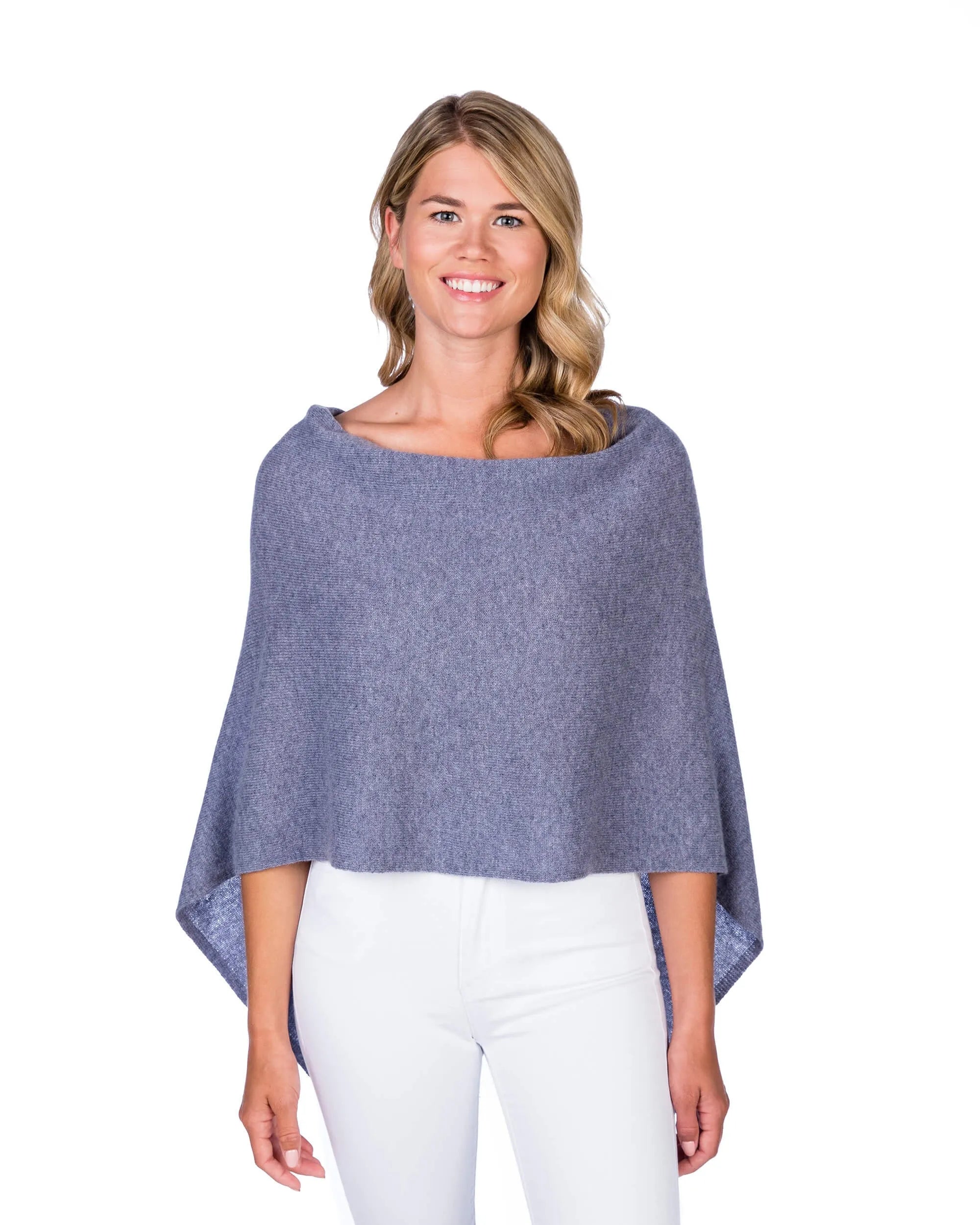Alashan Women's Cashmere Draped Topper