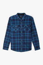 O'Neill Men's Glacier Plaid Fleece Shirt