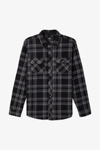 O'Neill Men's Glacier Plaid Fleece Shirt