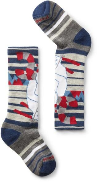 Smartwool Kid's Wintersport Full Cushion Yeti Pattern OTC Socks