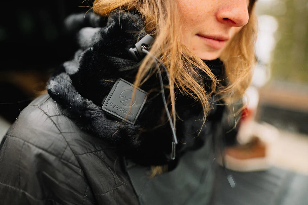 Overeasy Faux Fur Mountain Hood