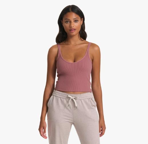 Vuori Women's Rib Crop Tank