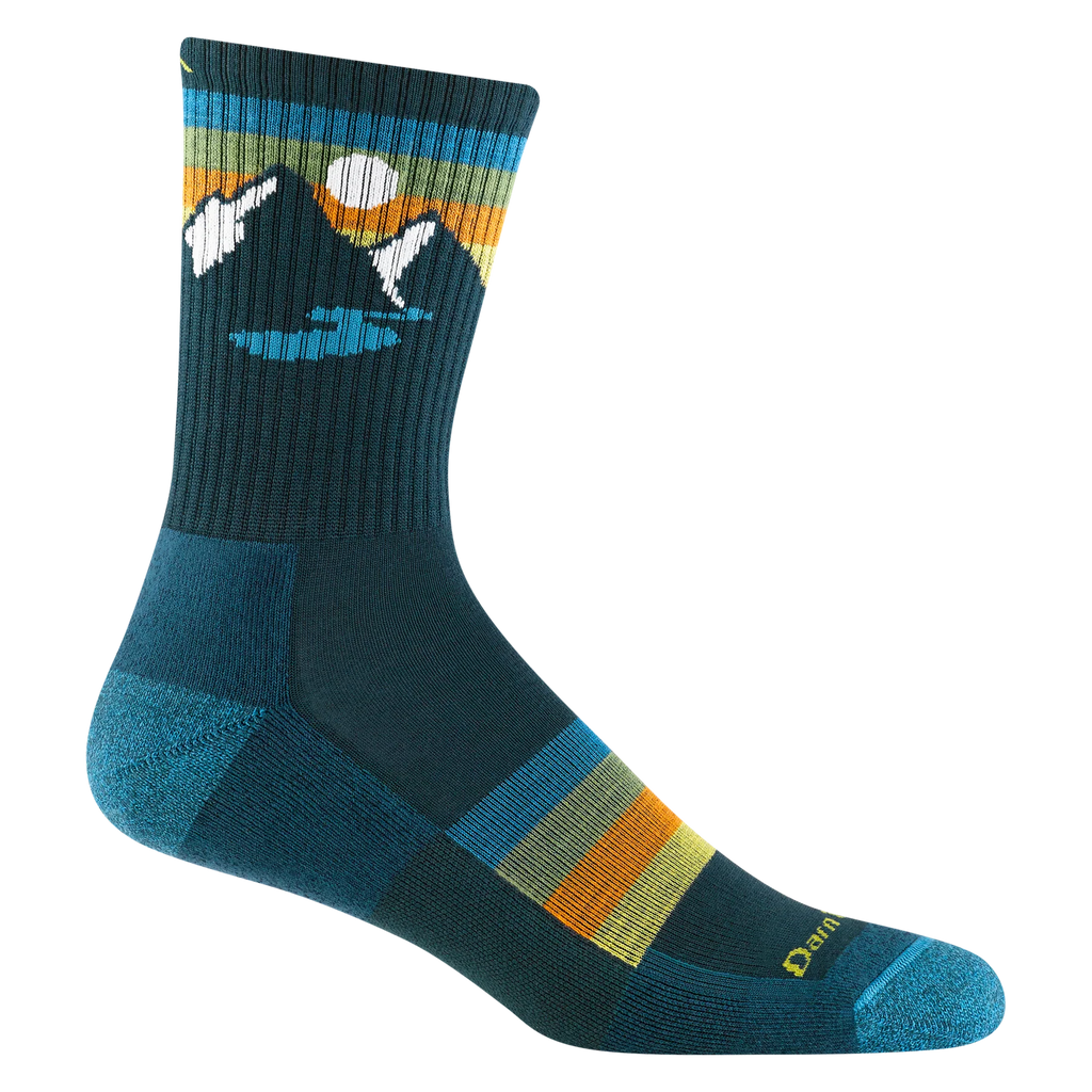 Darn Tough Men's Sunset Ridge Micro Crew Lightweight Cushion