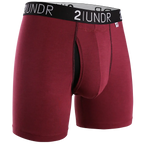 2UNDR Swing Shift 6" Boxer Brief Solid