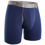 2UNDR Swing Shift 6" Boxer Brief Solid