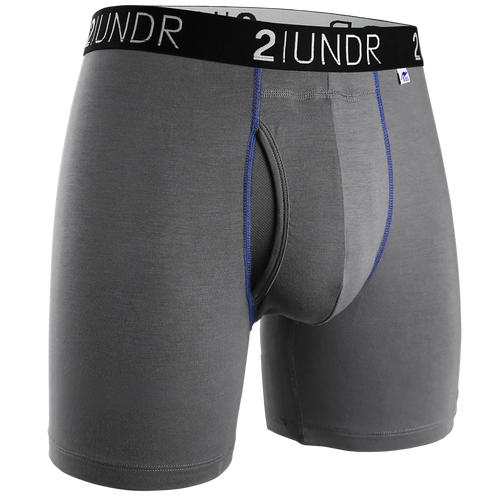 2UNDR Swing Shift 6" Boxer Brief Solid