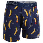 2UNDR Swing Shift 6"Boxer Brief Print