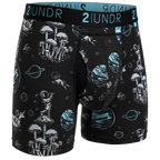 2UNDR Swing Shift 6"Boxer Brief Print