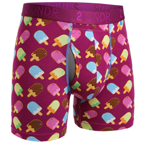 2UNDR Swing Shift 6"Boxer Brief Print