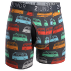 2UNDR Swing Shift 6"Boxer Brief Print