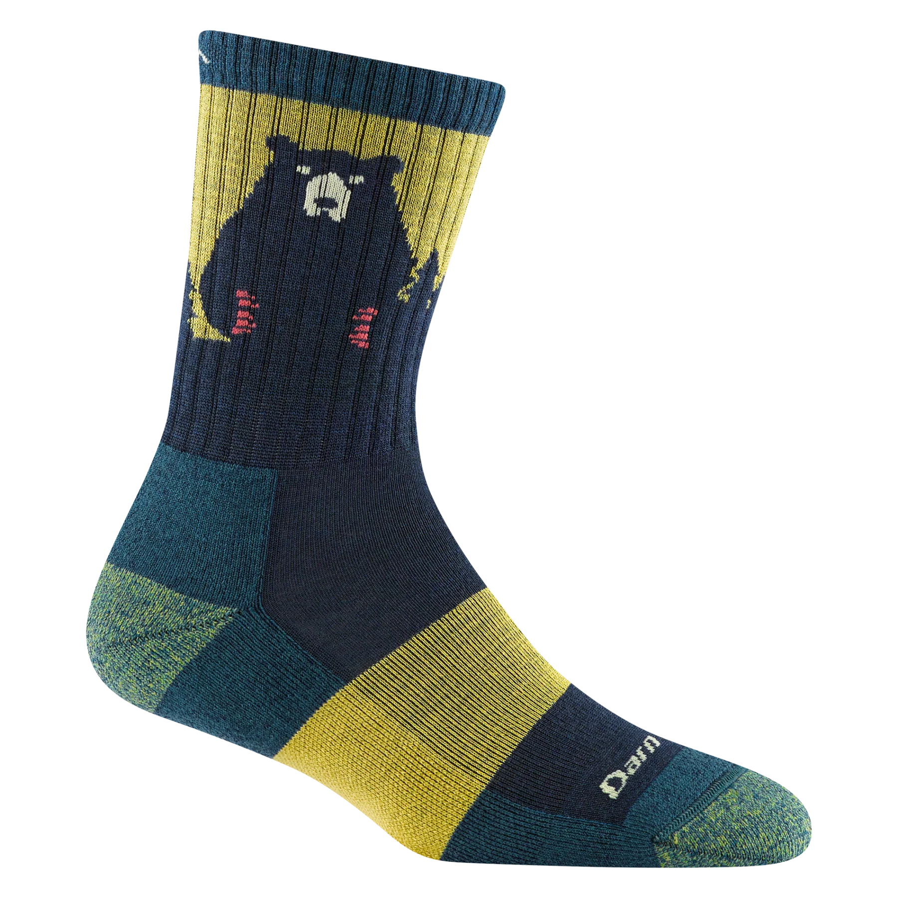 Darn Tough  Women's Bear Town Micro Crew Light