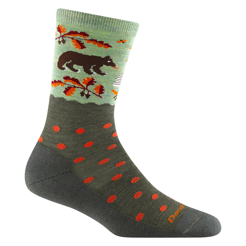Darn Tough Women's Wild Life Crew Lightweight