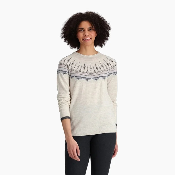 Royal Robbins Women's Westlands Fairisle Crew