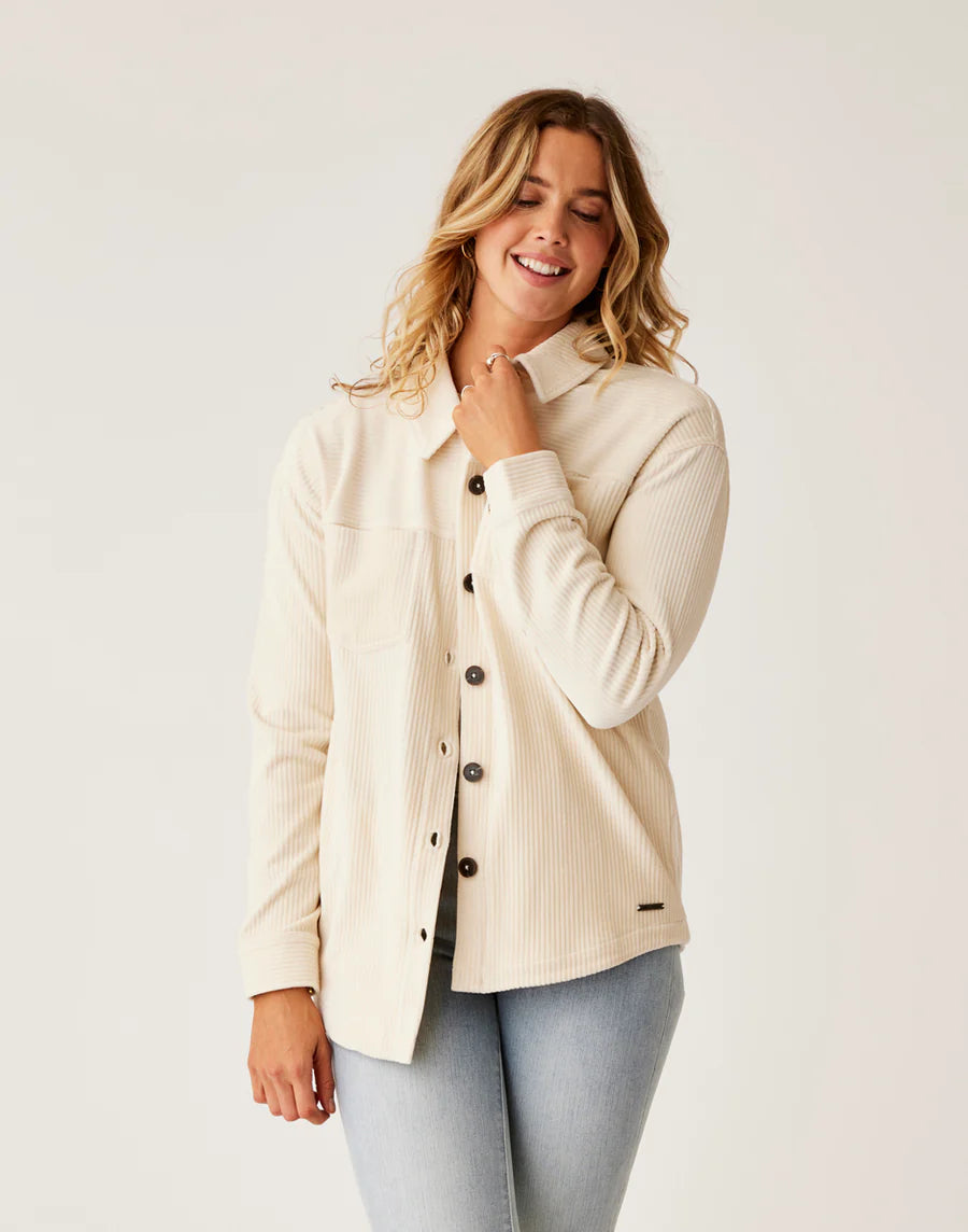 Carve Hudson Stretch Cord Shacket