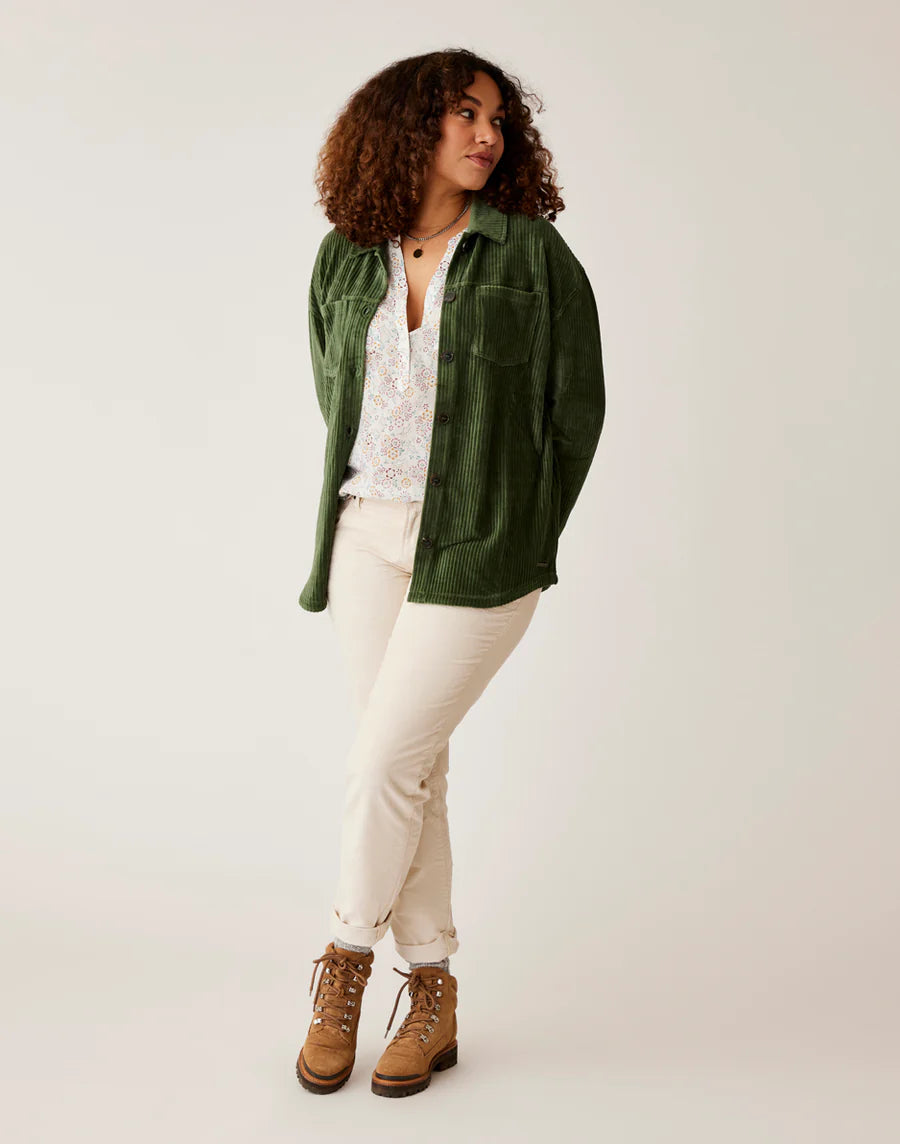 Carve Hudson Stretch Cord Shacket