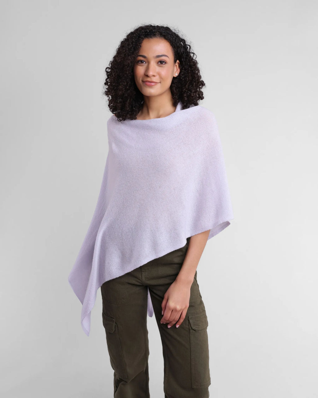 Alashan Women's Cashmere Draped Topper