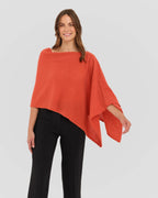 Alashan Women's Cashmere Draped Topper