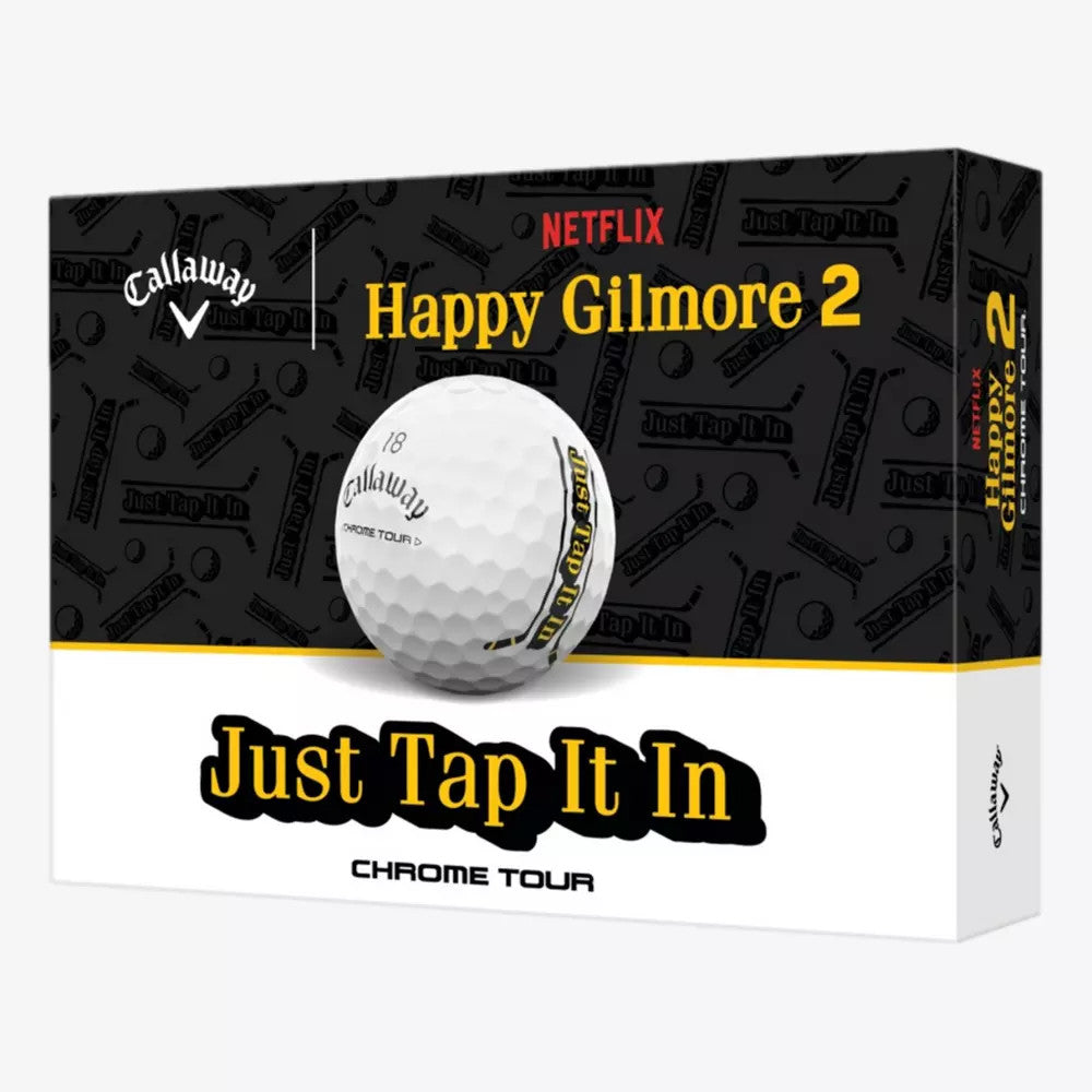 Callaway Chrome Tour Happy Gilmore Golf Balls 12pk