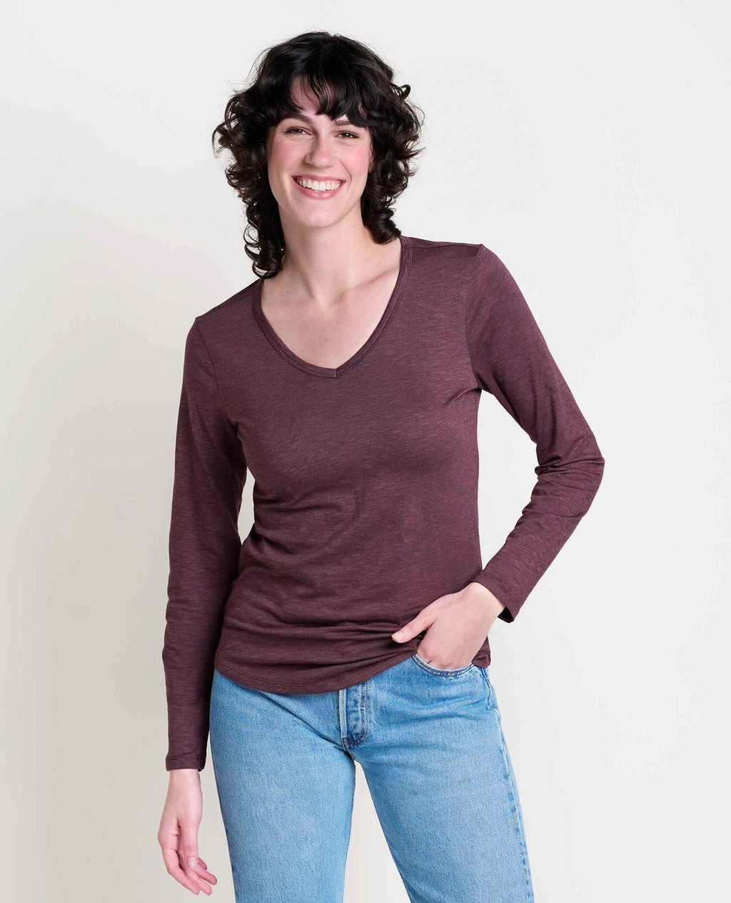 Toad & Co. Women's Marley Long Sleeve V Tee