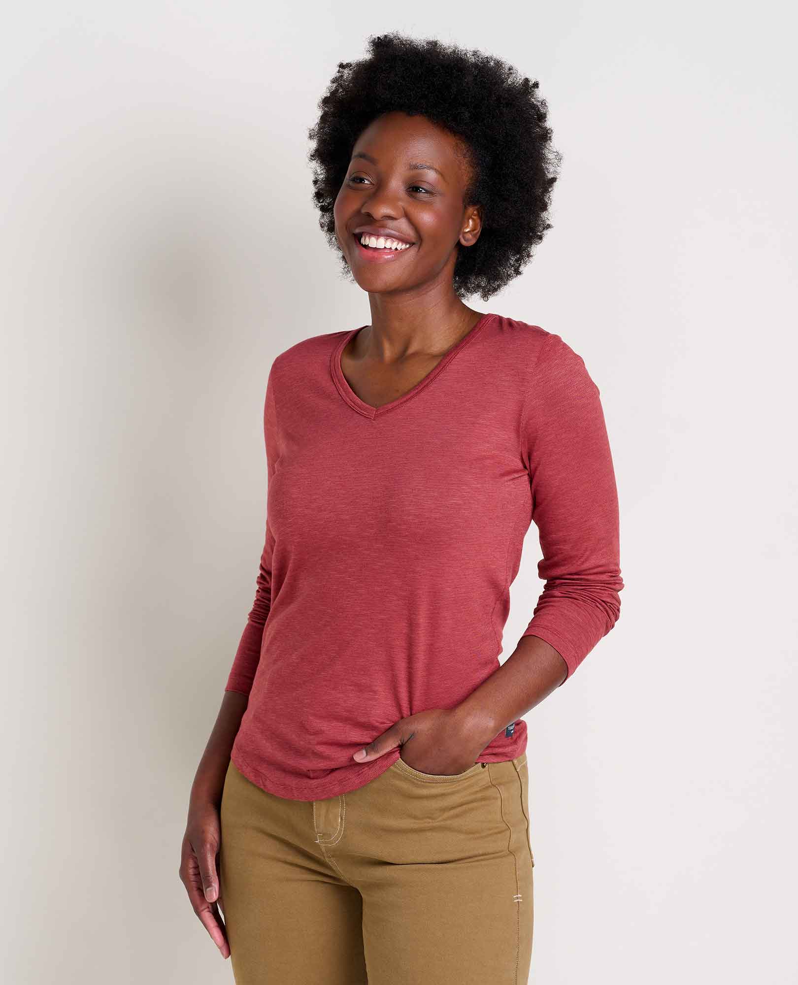 Toad & Co. Women's Marley Long Sleeve V Tee
