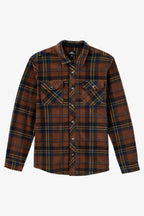 O'Neill Men's Glacier Plaid Fleece Shirt