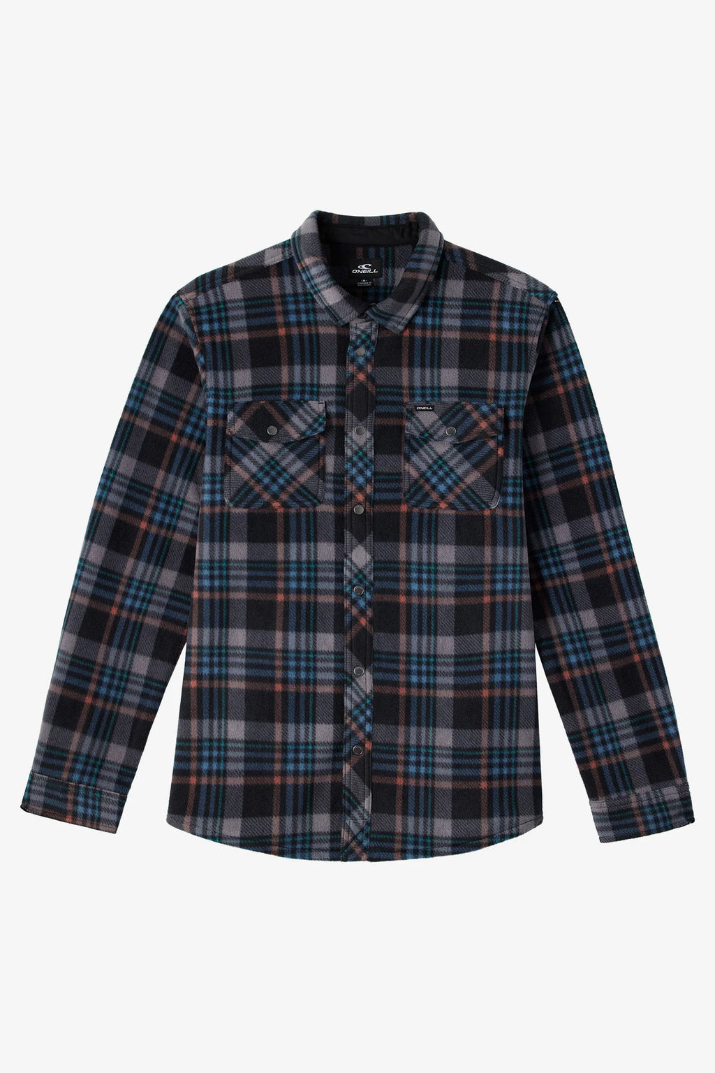 O'Neill Men's Glacier Plaid Fleece Shirt