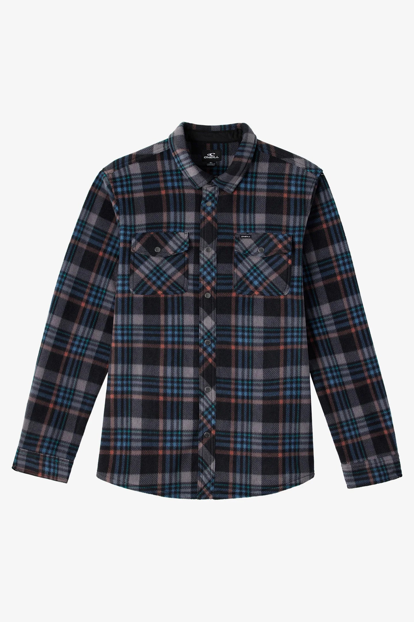 O'Neill Men's Glacier Plaid Fleece Shirt