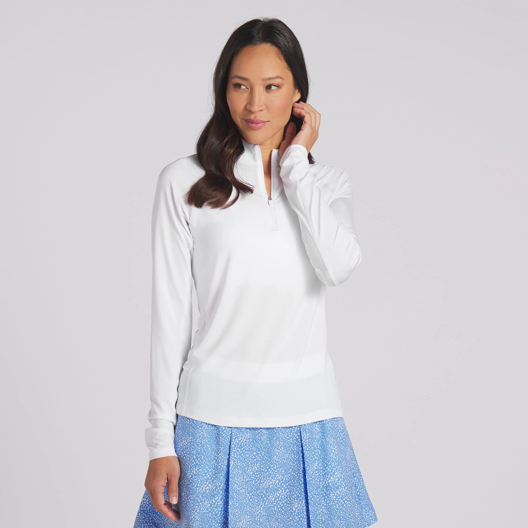 Puma Women's You-V Solid 1/4 Zip