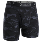2UNDR Swing Shift 6"Boxer Brief Print