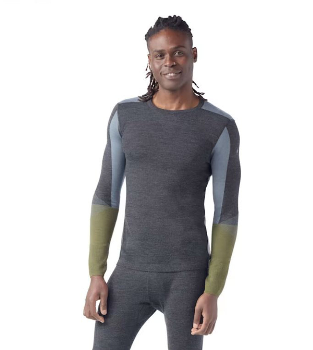 Smartwool Men's Intraknit Thermal Merino Colorblock Crew