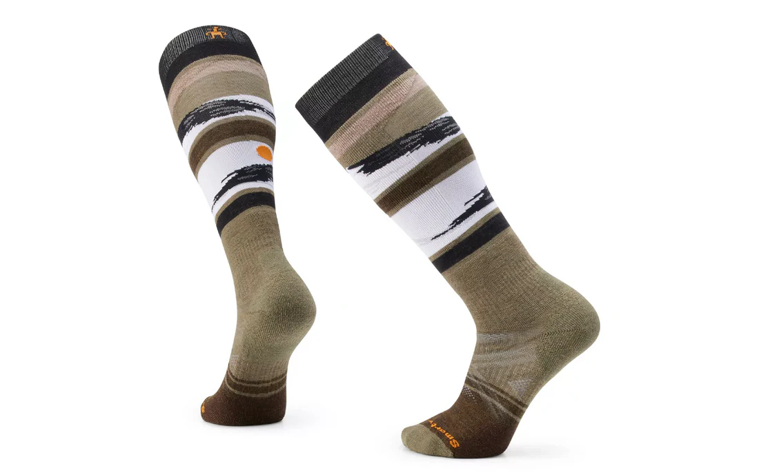 Smartwool Men's Ski Full Cushion Midnight Ski Pattern OTC Socks