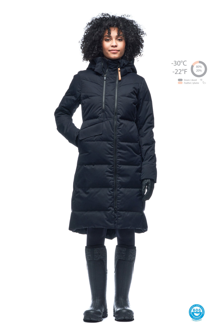 Indyeva Maco Long Down Parka