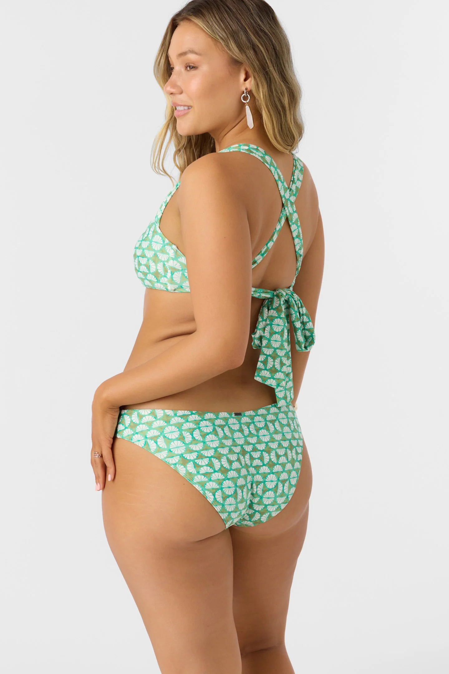 O'Neill Women's Shell Abstract Blue Lagoon Bottom