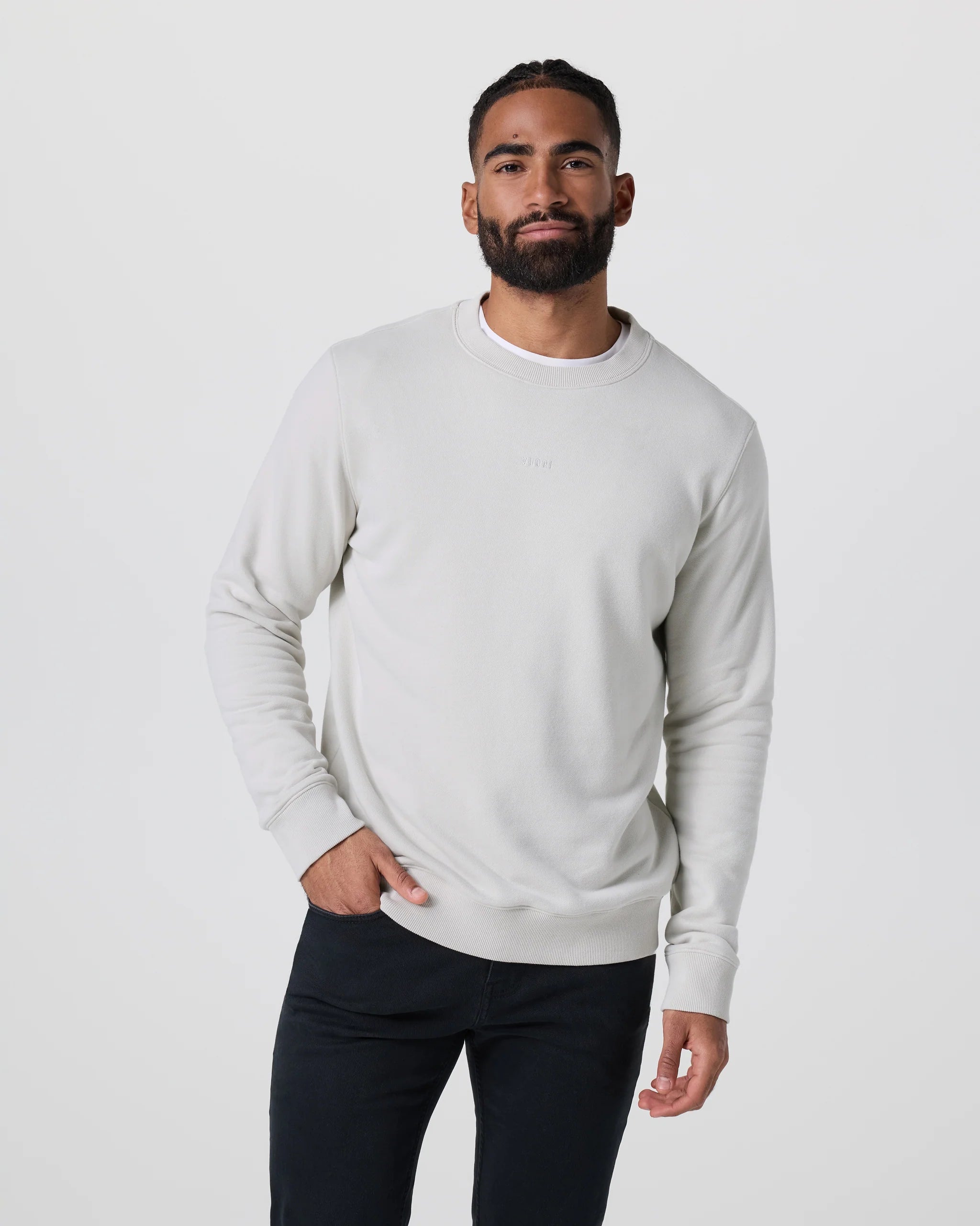Vuori Men's Cypress Logo Crew
