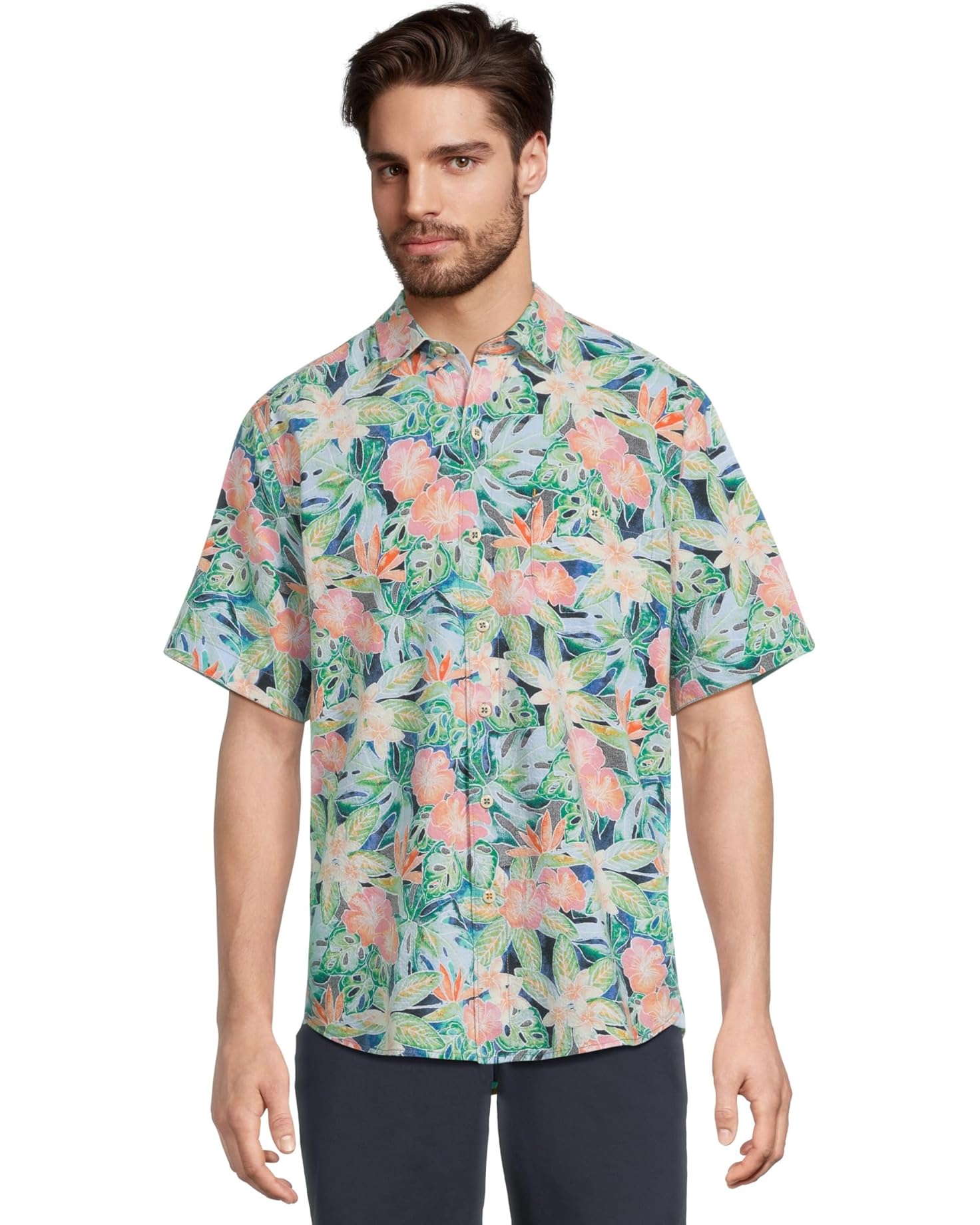 Tommy Bahama Men's Nova Wave Jungle Party Shirt