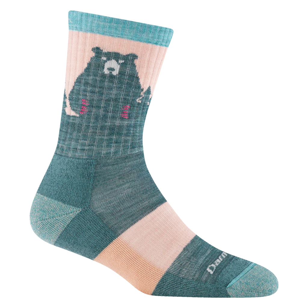 Darn Tough  Women's Bear Town Micro Crew Light