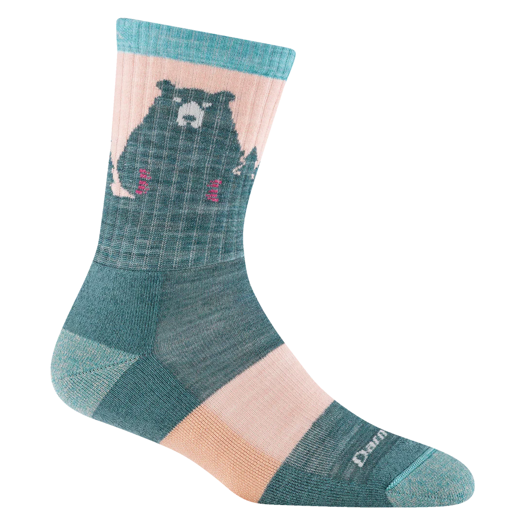 Darn Tough  Women's Bear Town Micro Crew Light
