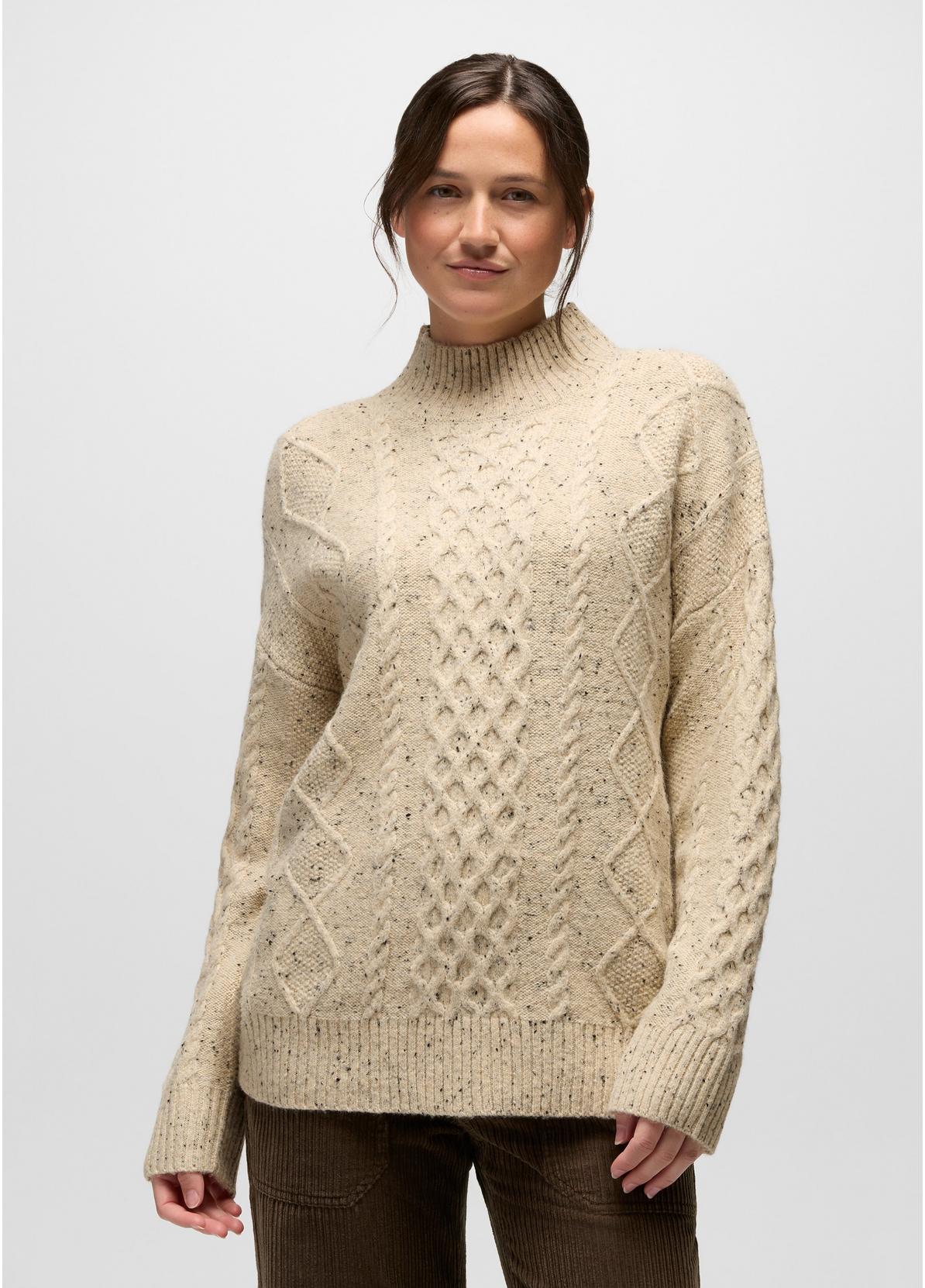 Prana Women's Amber Mountain Cable Sweater