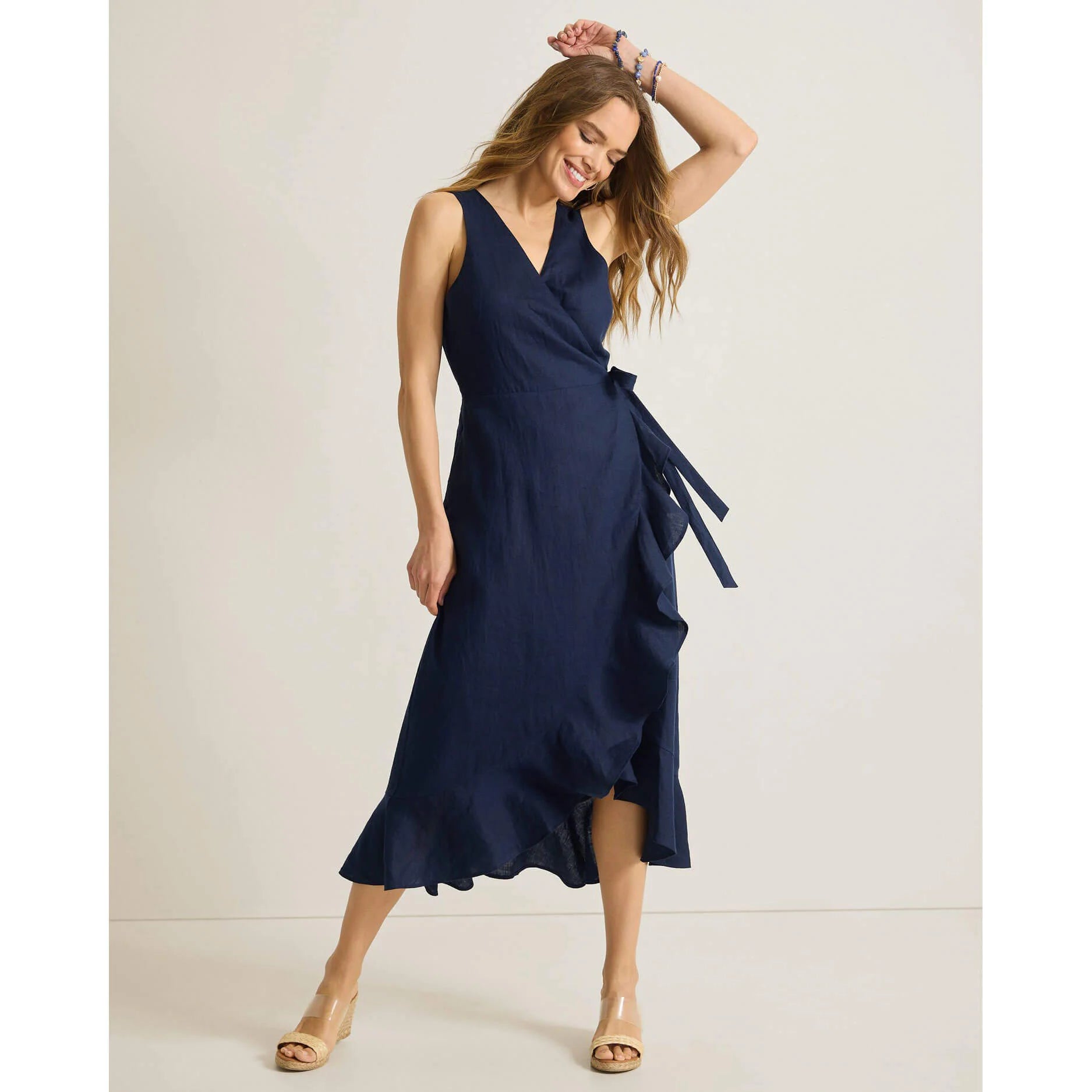 Tommy Bahama Women's Coastalina SL Wrap Midi Dress