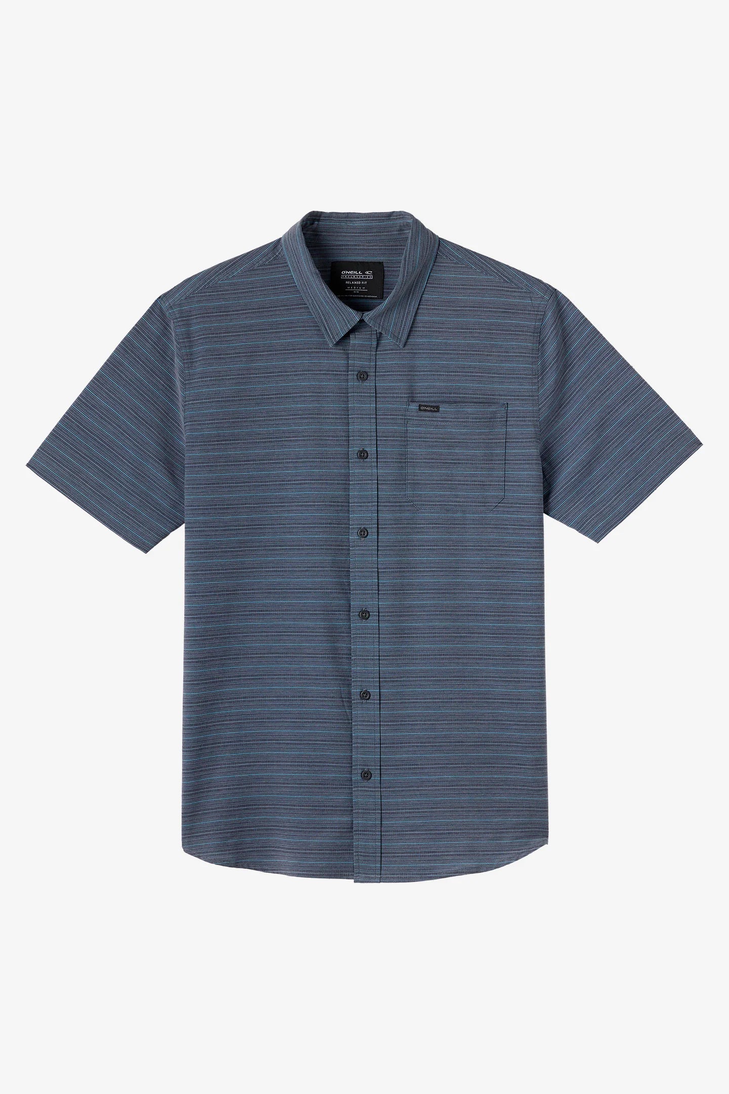 O'Neill Men's TRVLR UPF Traverse Stripe Relaxed Shirt