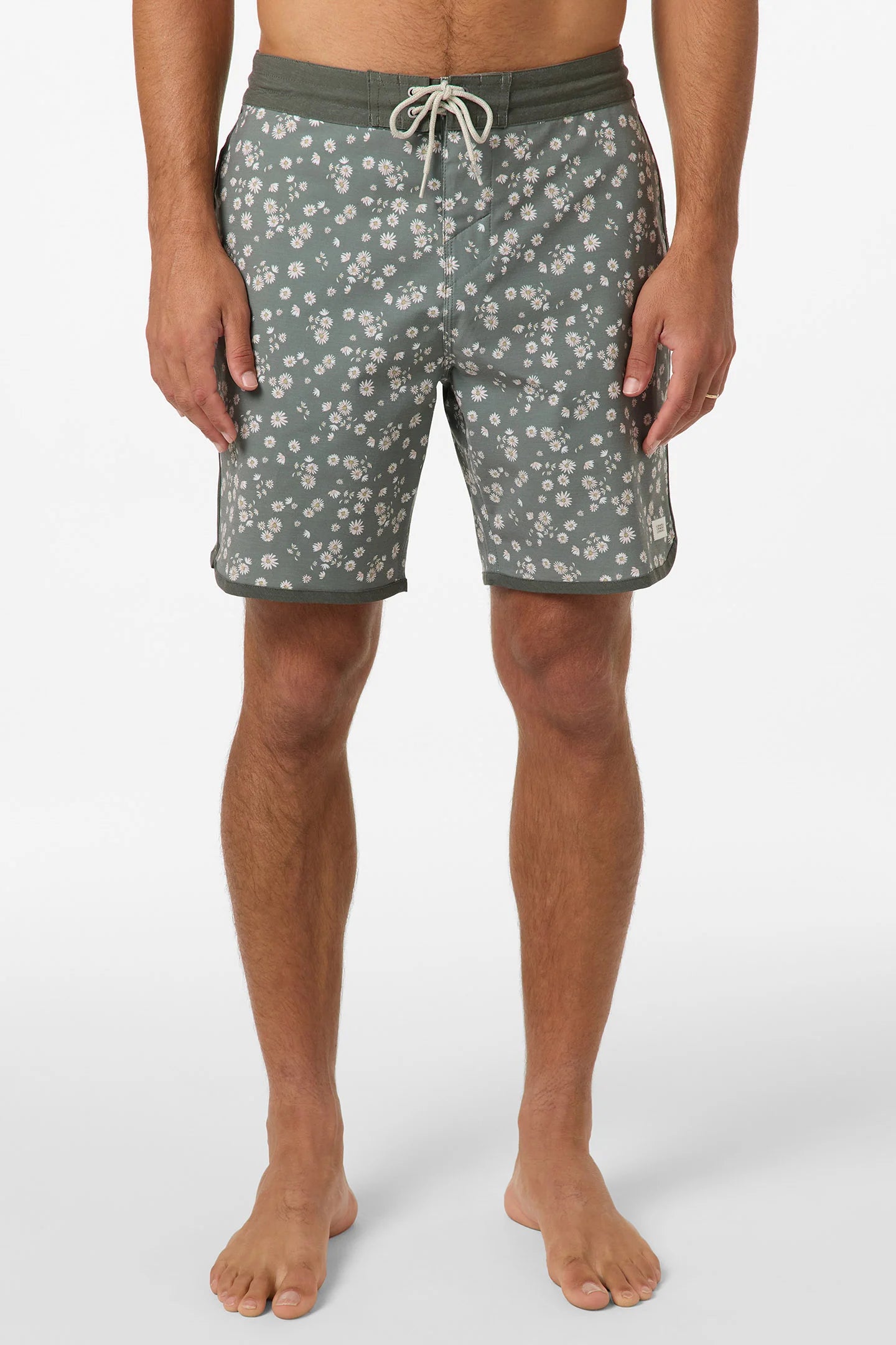 O'Neill Men's Cruzer Stripe Scallop 18" Boardshort