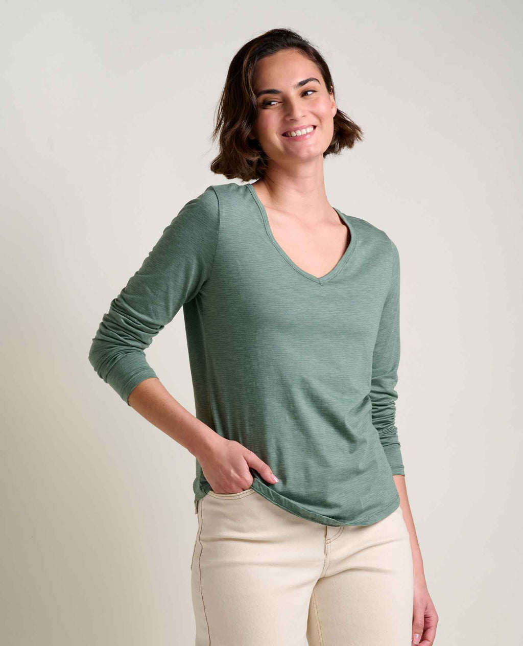 Toad & Co. Women's Marley Long Sleeve V Tee