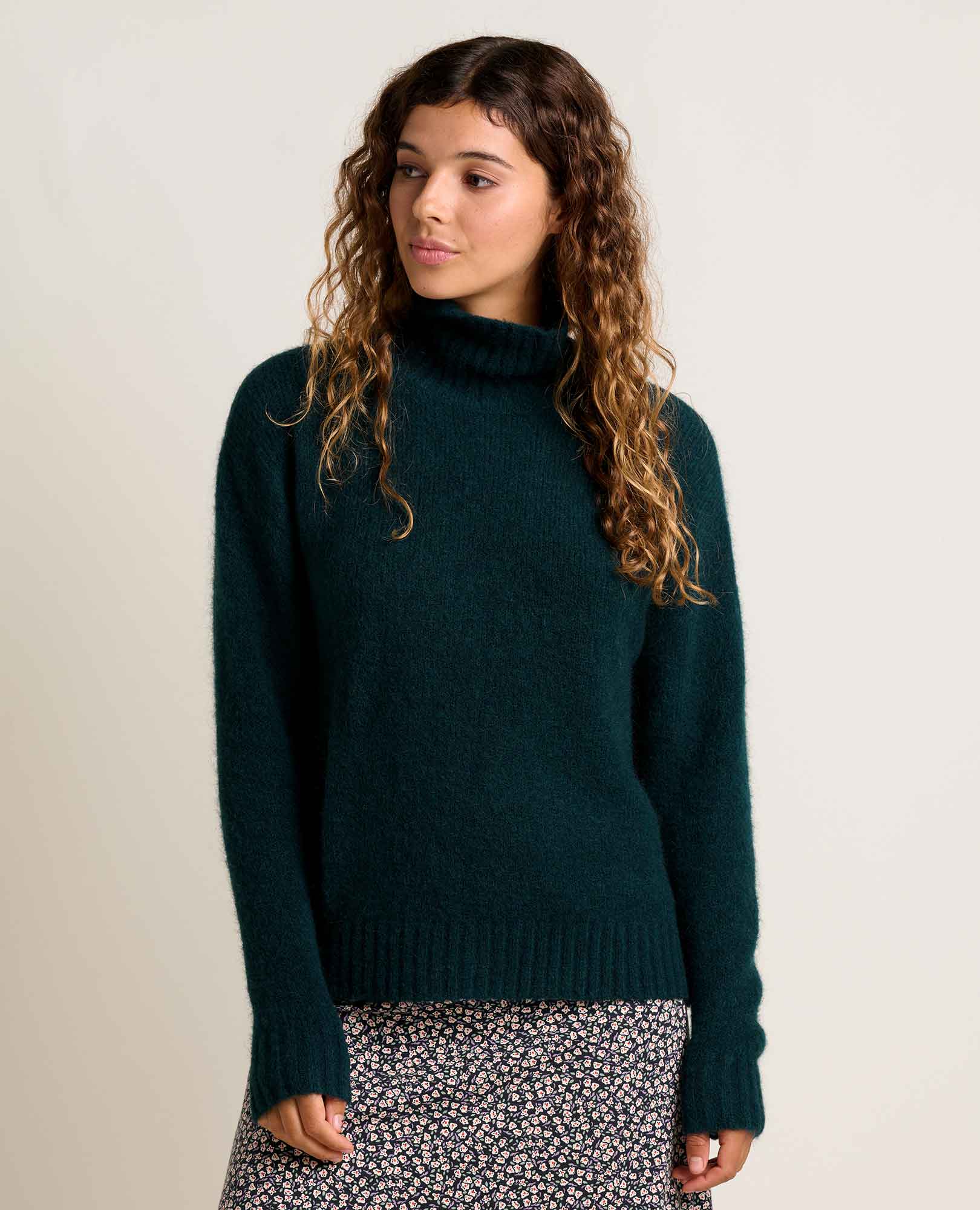 Toad & Co. Women's Toddy T-Neck Sweater