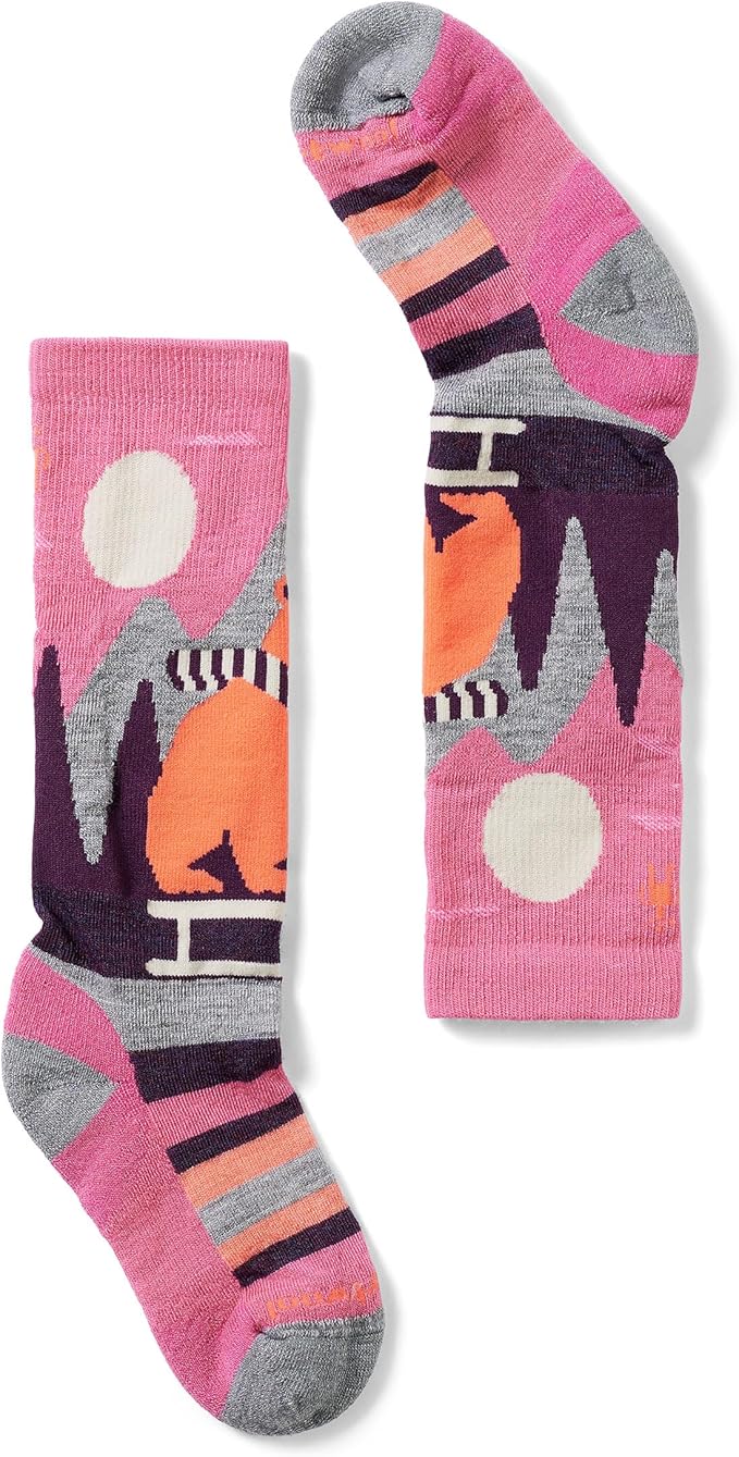 Smartwool Kid's Ski Light Cushion Sleigh Bear OTC Socks